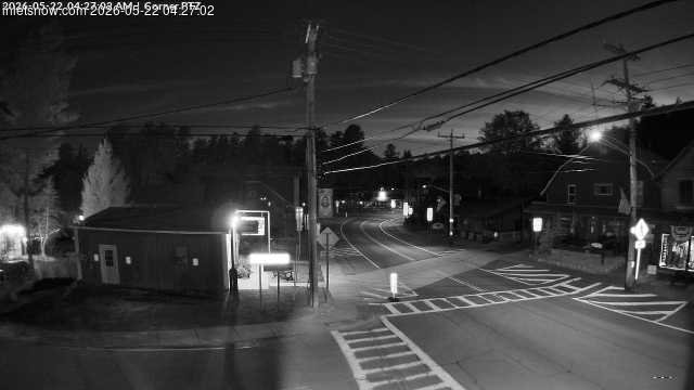 time-lapse frame, Downtown Inlet, NY webcam