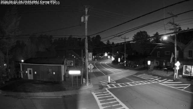 time-lapse frame, Downtown Inlet, NY webcam