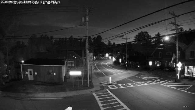 time-lapse frame, Downtown Inlet, NY webcam