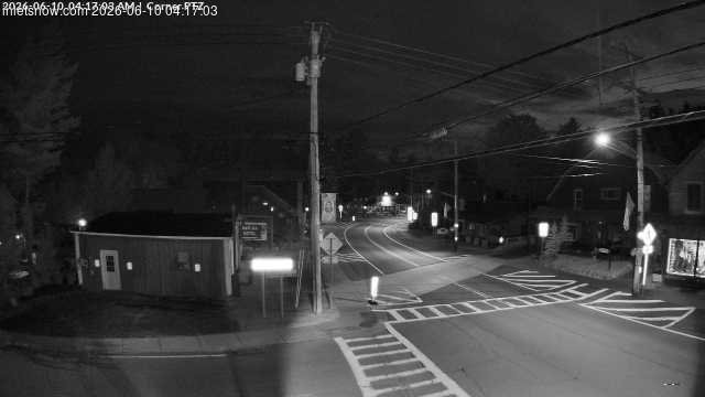 time-lapse frame, Downtown Inlet, NY webcam
