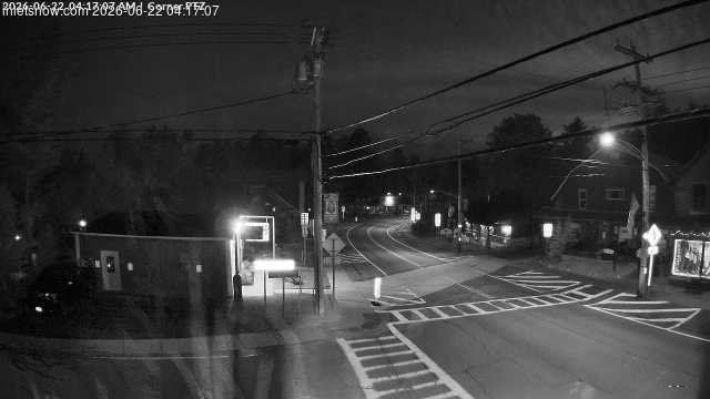 time-lapse frame, Downtown Inlet, NY webcam