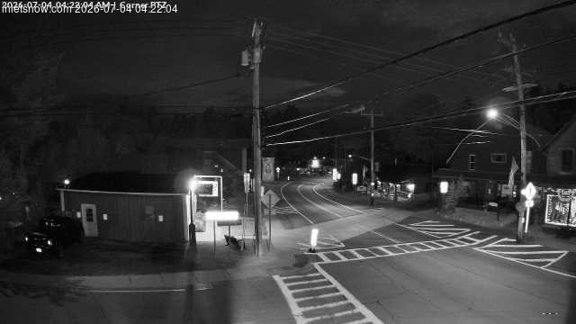 time-lapse frame, Downtown Inlet, NY webcam