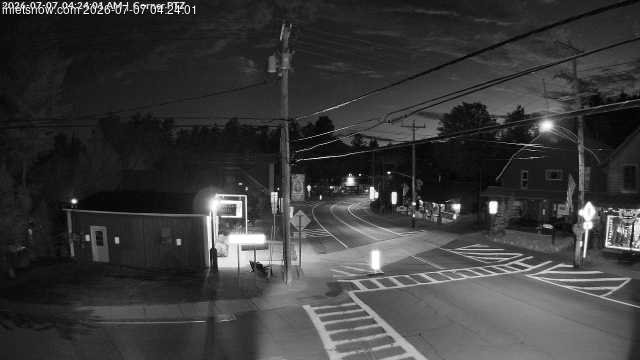 time-lapse frame, Downtown Inlet, NY webcam