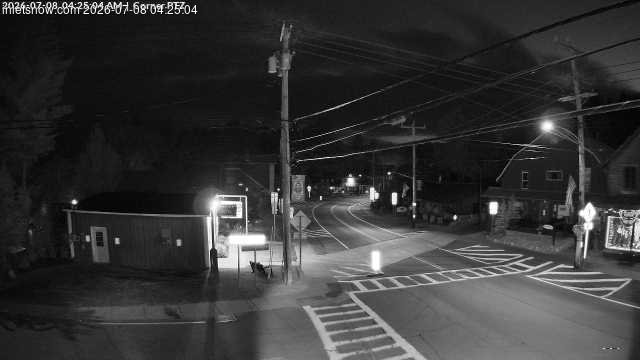 time-lapse frame, Downtown Inlet, NY webcam