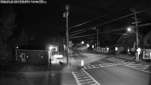 time-lapse frame, Downtown Inlet, NY webcam