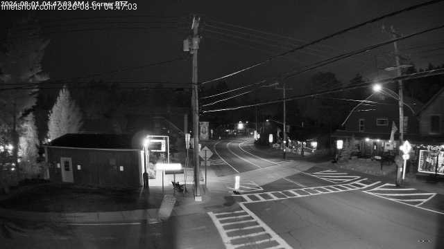 time-lapse frame, Downtown Inlet, NY webcam