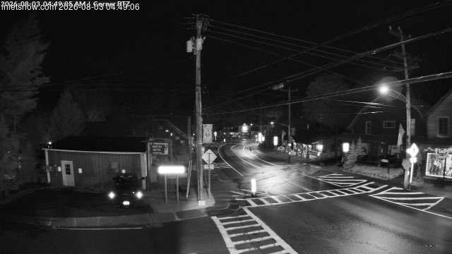 time-lapse frame, Downtown Inlet, NY webcam