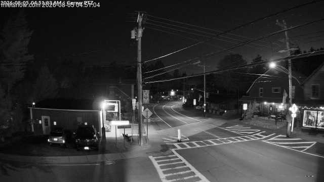 time-lapse frame, Downtown Inlet, NY webcam