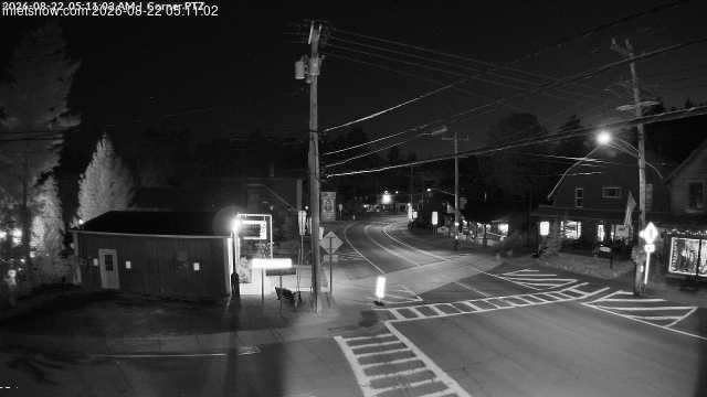 time-lapse frame, Downtown Inlet, NY webcam