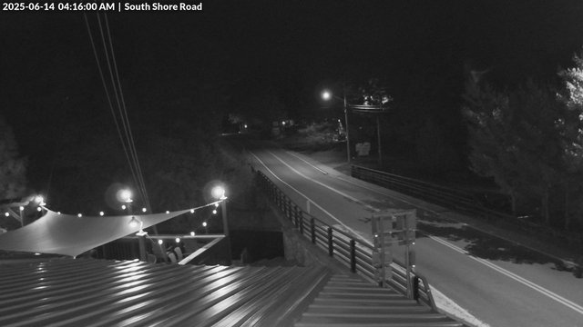 time-lapse frame, South Shore Rd, Inlet, NY webcam