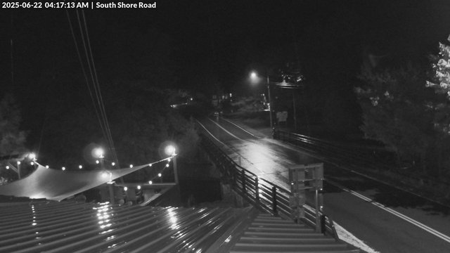 time-lapse frame, South Shore Rd, Inlet, NY webcam