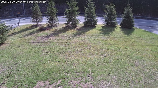 time-lapse frame, InletSnow.com webcam