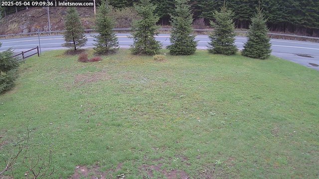 time-lapse frame, InletSnow.com webcam