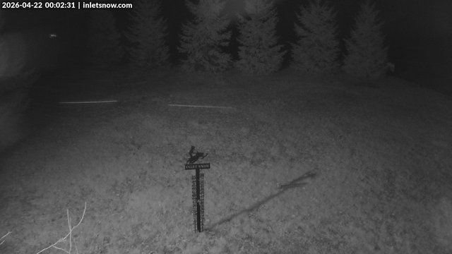 time-lapse frame, InletSnow.com webcam