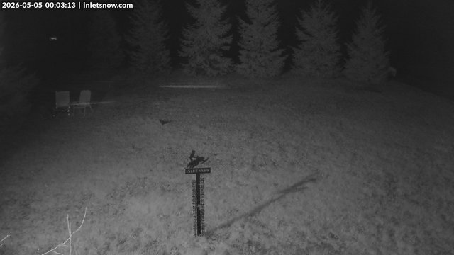 time-lapse frame, InletSnow.com webcam