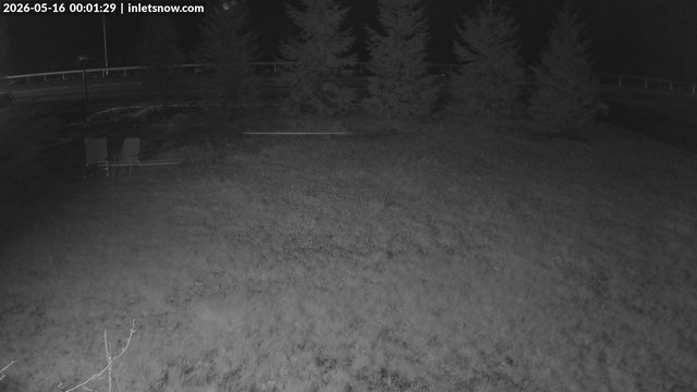 time-lapse frame, InletSnow.com webcam