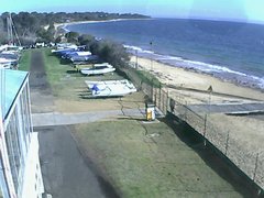 view from Cowes Yacht Club - West on 2025-07-12