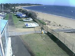 view from Cowes Yacht Club - West on 2025-07-18