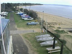 view from Cowes Yacht Club - West on 2026-04-22