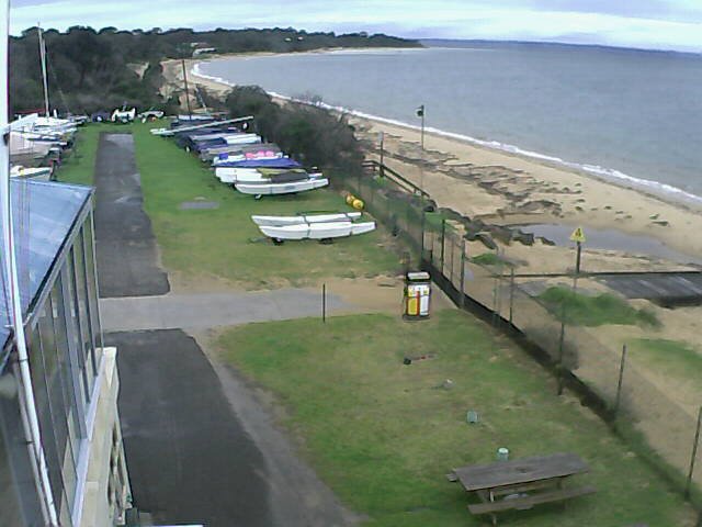 view from Cowes Yacht Club - West on 2026-08-10