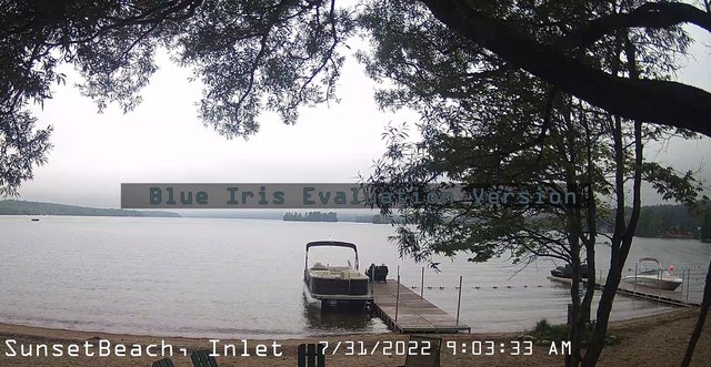 time-lapse frame, Sunset Beach webcam