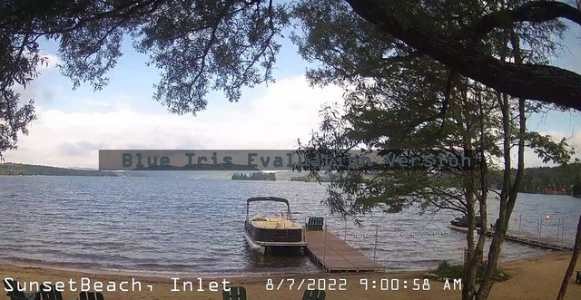 time-lapse frame, Sunset Beach webcam