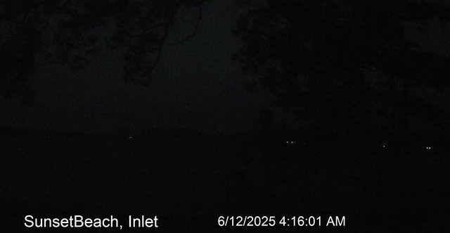 time-lapse frame, Sunset Beach webcam