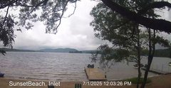 view from Sunset Beach on 2025-07-01
