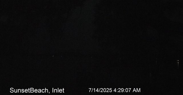 time-lapse frame, Sunset Beach webcam