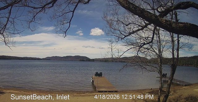 time-lapse frame, Sunset Beach webcam