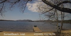 view from Sunset Beach on 2026-04-22