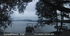view from Sunset Beach on 2026-07-21