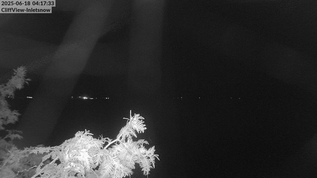 time-lapse frame, 4th Lake, Inlet, NY webcam
