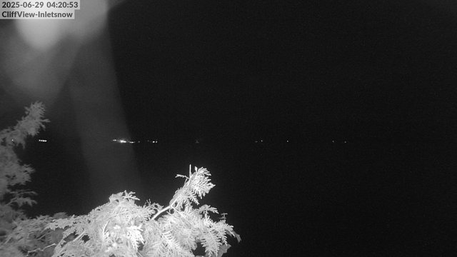 time-lapse frame, 4th Lake, Inlet, NY webcam