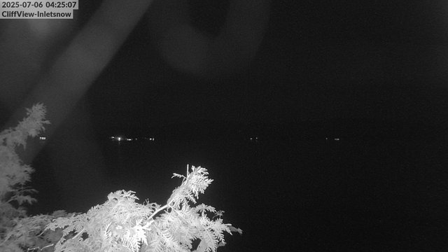 time-lapse frame, 4th Lake, Inlet, NY webcam