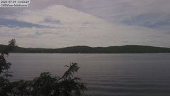 view from 4th Lake, Inlet, NY on 2025-07-09