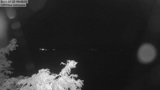 time-lapse frame, 4th Lake, Inlet, NY webcam
