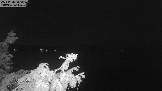 time-lapse frame, 4th Lake, Inlet, NY webcam