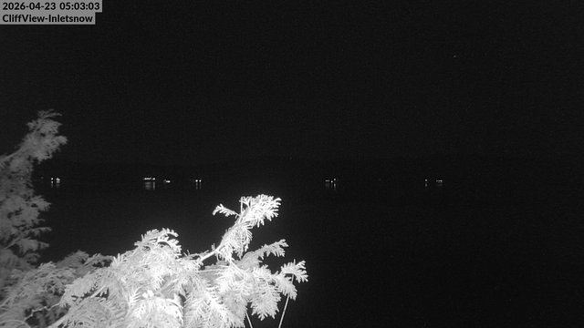 time-lapse frame, 4th Lake, Inlet, NY webcam