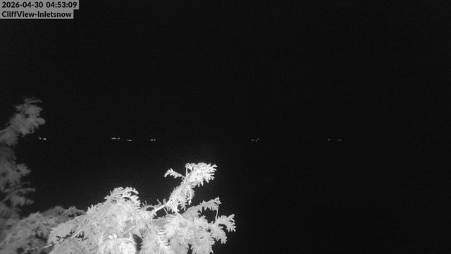 time-lapse frame, 4th Lake, Inlet, NY webcam