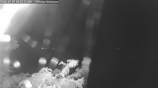 time-lapse frame, 4th Lake, Inlet, NY webcam