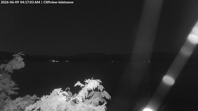 time-lapse frame, 4th Lake, Inlet, NY webcam