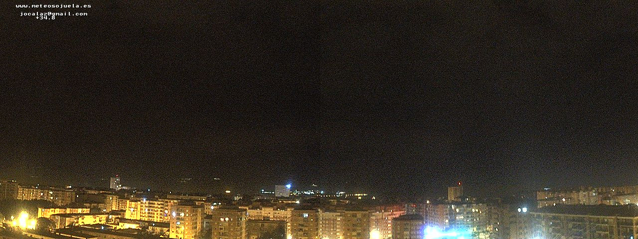 time-lapse frame, LOGROÑO SUR webcam