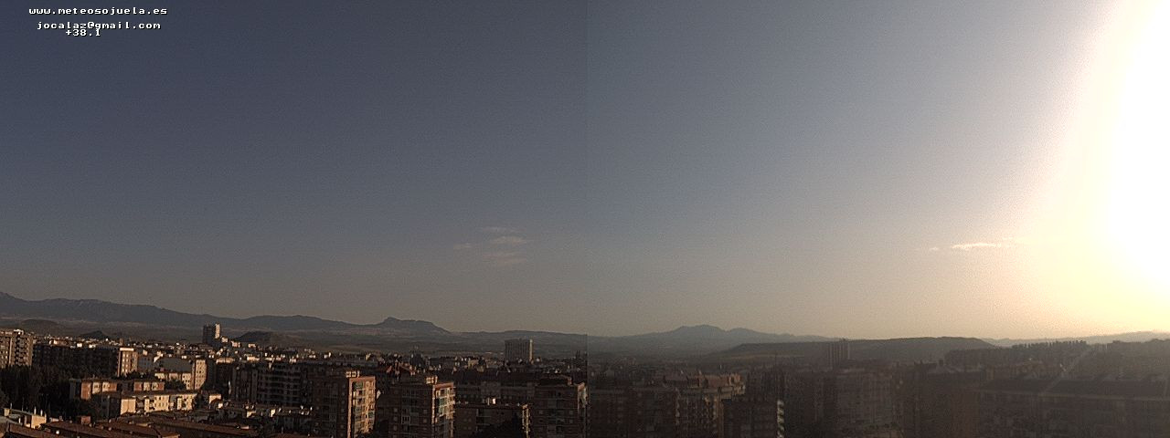 time-lapse frame, LOGROÑO SUR webcam