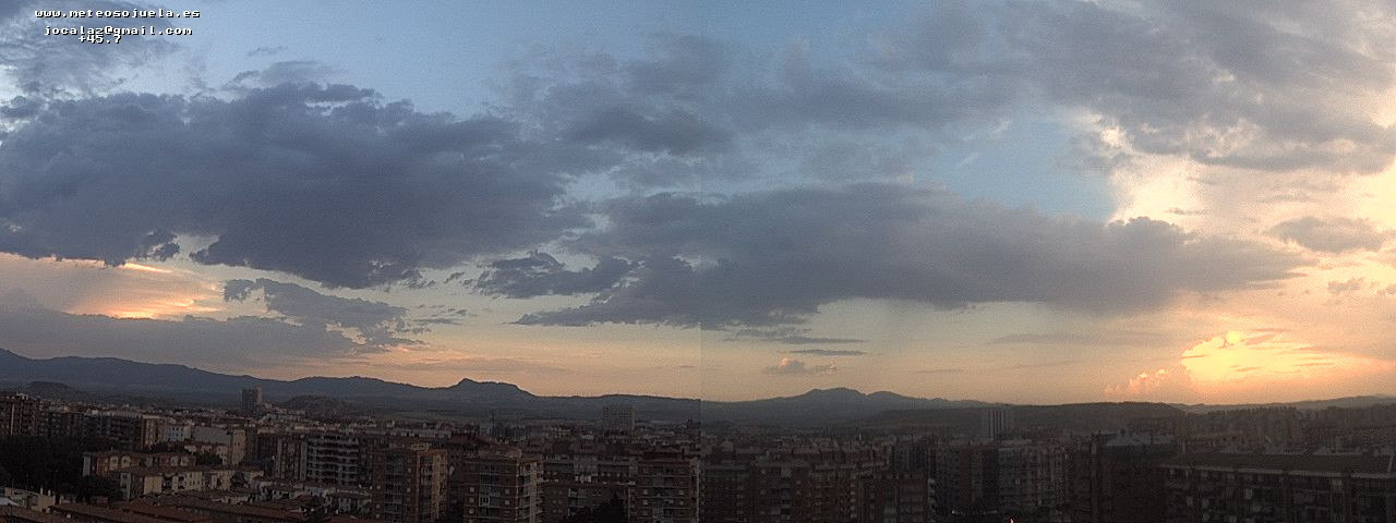 time-lapse frame, LOGROÑO SUR webcam