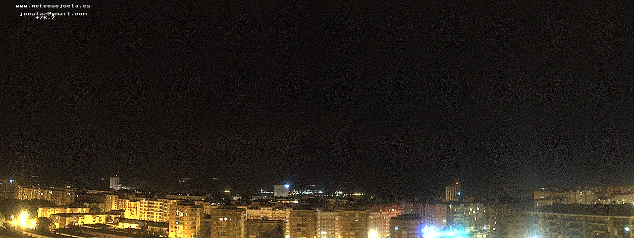 time-lapse frame, LOGROÑO SUR webcam