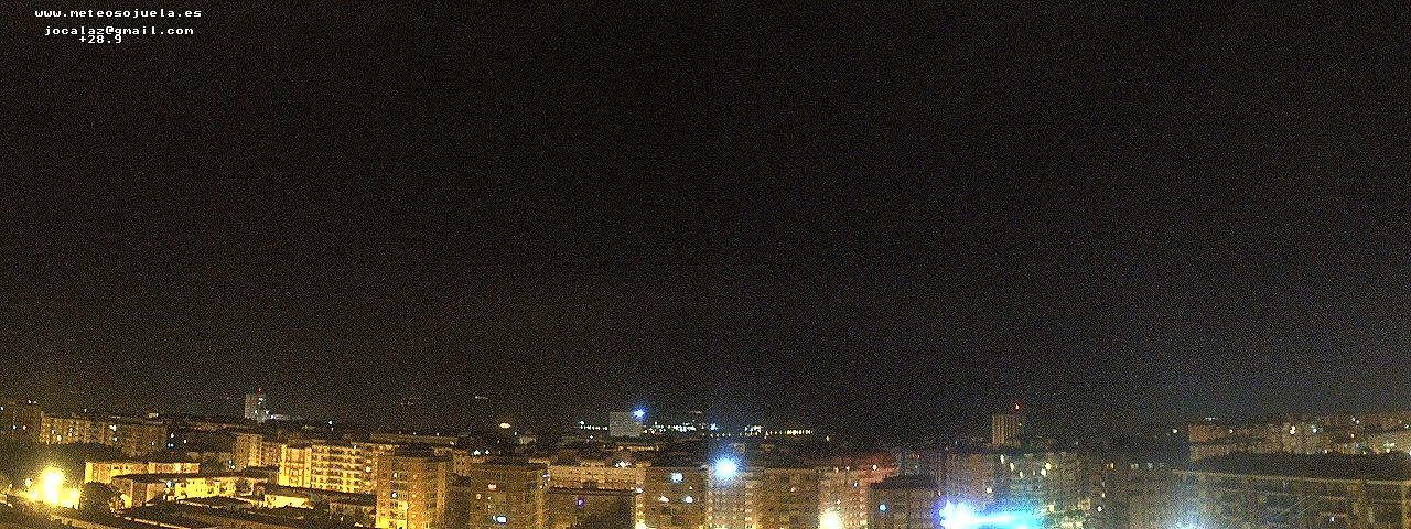 time-lapse frame, LOGROÑO SUR webcam