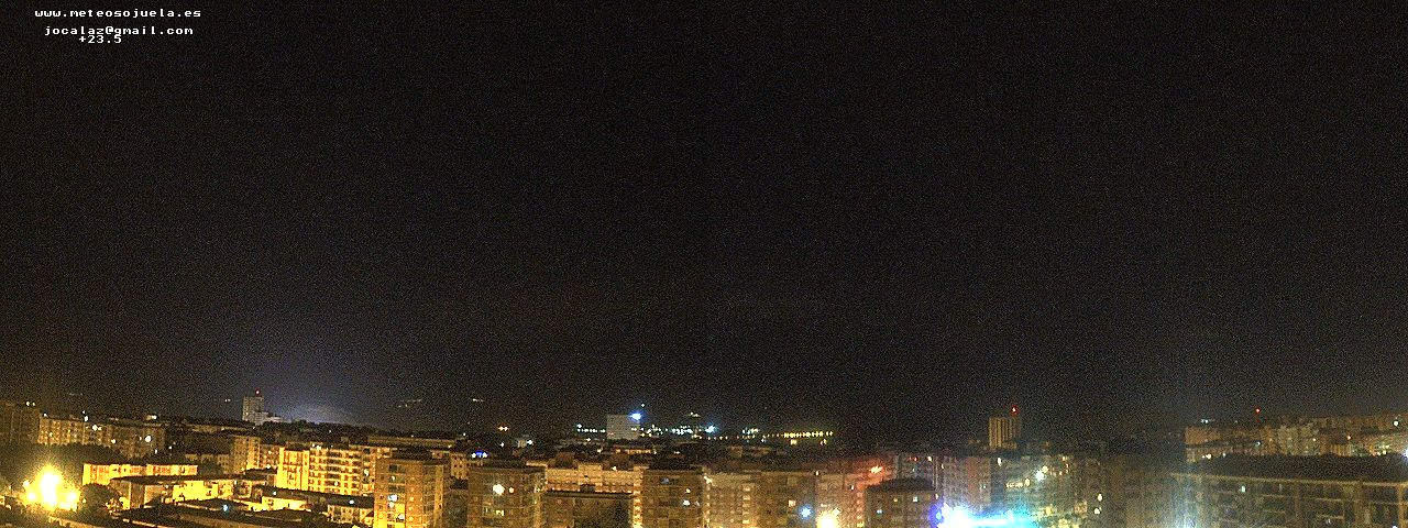 time-lapse frame, LOGROÑO SUR webcam