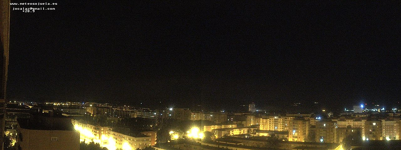 time-lapse frame, LOGROÑO SUR webcam