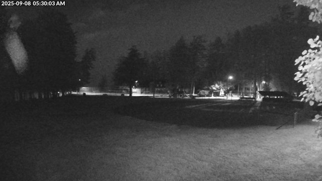 time-lapse frame, Arrowhead Park webcam
